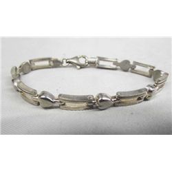Italian Sterling Silver Link Bracelet
