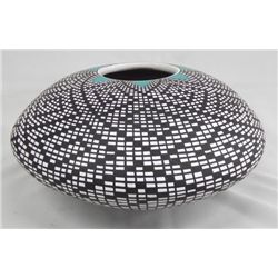 Mata Ortiz Eye Dazzler Polychrome Bowl- Ontiberos