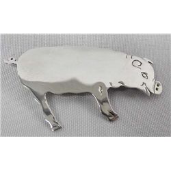 Sterling Silver ''Wilbur'' the Pig Pin--Diane Reed