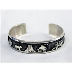 Navajo Storyteller Bracelet- Tommy Singer