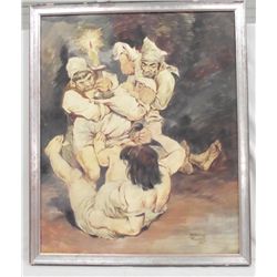 s1945 Original Painting- Antonino Travezso