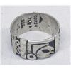 Image 3 : Mexican Sterling Ring - Mayan Design