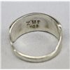 Image 3 : Zuni Halmarked Sterling Multicolored Ring