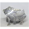 Image 1 : ''Hop-A-Long'' Frog, Sterling Silver Pin- Diane Reed