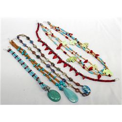 Five Necklaces Designed by Kills Thunder