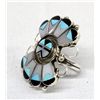 Image 3 : Zuni Sterling & Channel Inlay Ring
