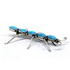 Image 3 : Navajo Sterling Silver & Turquoise Ant Pin/Pendant