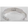 Image 3 : Zuni Sterling Stone-to-Stone Bracelet, Signed