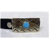 Image 2 : German Silver & Turquoise Concho Belt