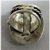Image 2 : Navajo Sterling & Green Turquoise Ring