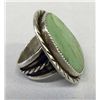 Image 4 : Navajo Sterling & Green Turquoise Ring
