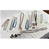 Image 1 : Collection of 18 Necklaces, Turquoise, Heishi Plus