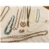 Image 2 : Collection of 18 Necklaces, Turquoise, Heishi Plus