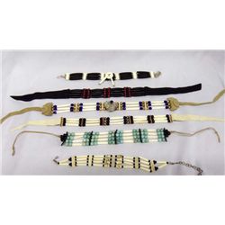 Cherokee Style Chokers-A Variety of Six Pieces