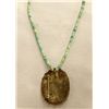 Image 2 : Navajo Sterling Turquoise and Pin Necklace