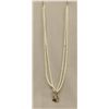 Image 3 : Zuni Snow Owl Pendant Necklace by Pablita Quam