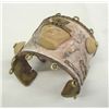 Image 1 : Mexican Mayan Motif Brass Cuff Bracelet