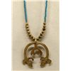 Image 3 : Navajo Double Kachina Naja Necklace