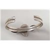 Image 3 : Navajo Sterling and Turquoise Bracelet by Nez