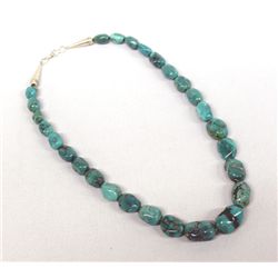 Navajo Sleeping Beauty Nugget Necklace