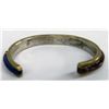 Image 3 : Brass Bracelet With Stone-to-Stone Inlays