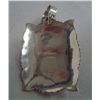 Image 2 : Navajo Green Turquoise on Sterling Pendant-Singer