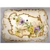 Image 1 : French Limoges Hand Painted Porcelain Tray