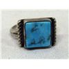 Image 3 : Vintage Navajo Sterling Turquoise Ring