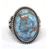 Image 1 : Vintage Navajo Sterling Turquoise Ring