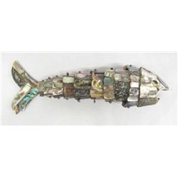 Mexican Abalone Jointed Fish Bottle Opener