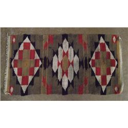 Vintage Navajo Hand Spun Wool Rug