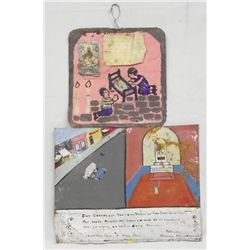 Vintage Mexican Ex-Votos