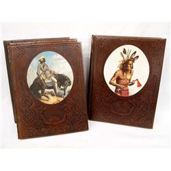 5 Time-Life Bound Books - Trail Blazers, Indians