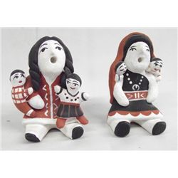 Acoma Storyteller Pottery Dolls by Hummingbird