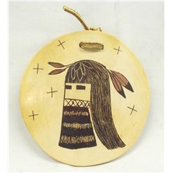 Hopi Pottery Plaque by Alice Dashee