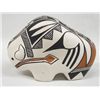 Image 2 : Acoma Fine Line Pottery Buffalo by R. Boren