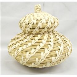 Tohono O'Odham Lidded Basket