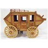 Image 1 : 2001 Miniature Wooden Stagecoach by Don Vogle