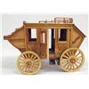 Image 4 : 2001 Miniature Wooden Stagecoach by Don Vogle