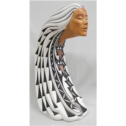 Acoma Sculpture Pottery Painted by Myron Patricio