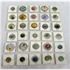 Image 1 : 1940-70s Collection of 30 Pin Back Buttons