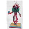 Image 1 : ''Snow'' Kachina on wooden Base
