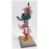 Image 4 : ''Snow'' Kachina on wooden Base
