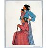 Image 1 : Native American Print-Three Generations of Weavers