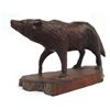 Image 2 : Wooden Wolf Carving