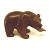Image 1 : Carved Wooden Bear with Fish