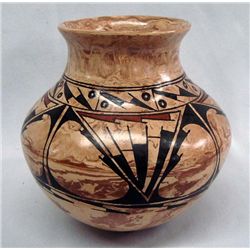 Mata Ortiz Polychrome Marbleized Jar -Gonzalez