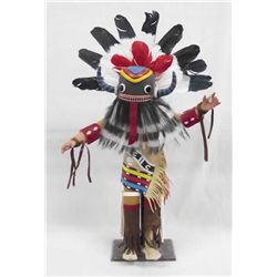 Old Style Long Haired Kachina by Al Foote