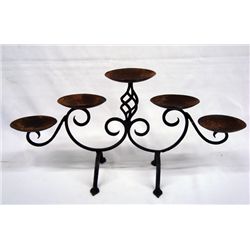 Mexican Wrought Iron Candleholder