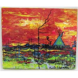 Original Acrylic by Kills Thunder